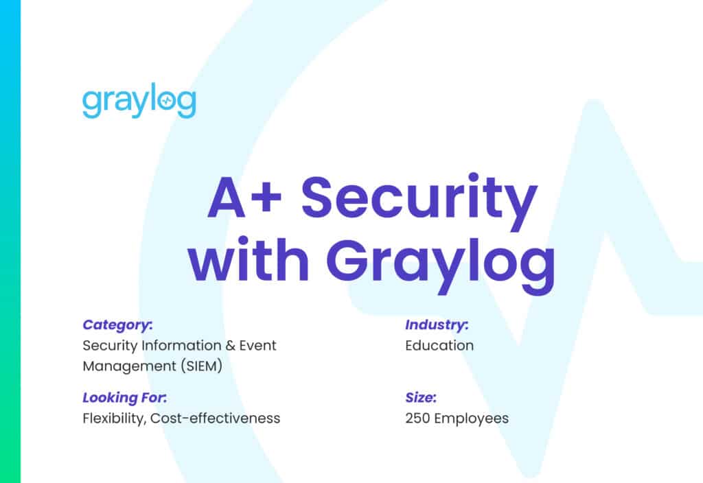 A+ Security with Graylog