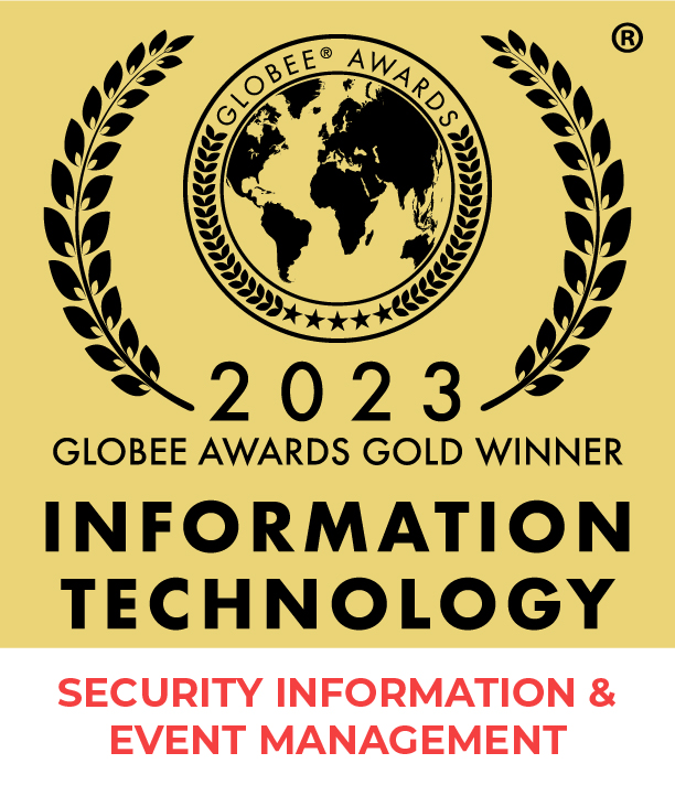2023 Globee Awards Gold Winner Information Technology SIEM