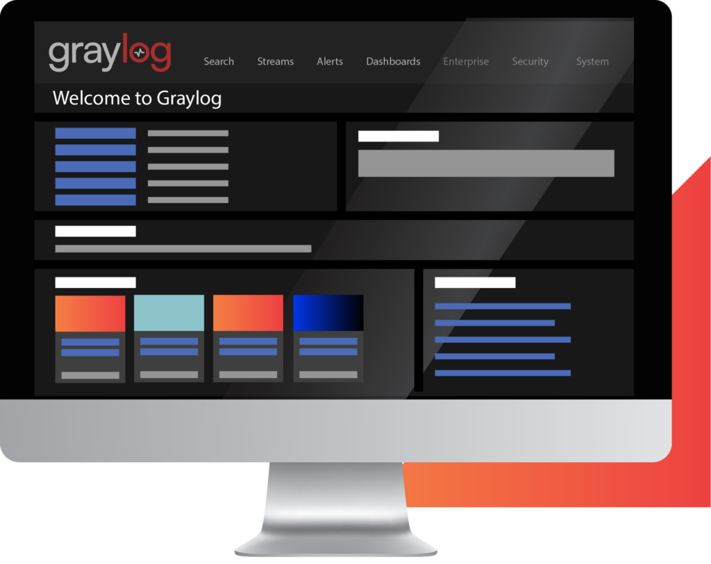 Graylog Dashboard Welcome Screen