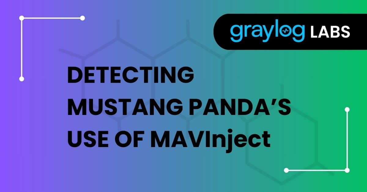 Detecting Mustang Panda's Use of MAVinject