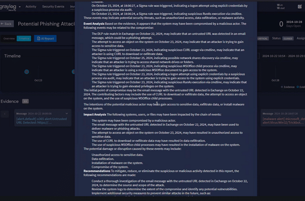 Incident AI Report
