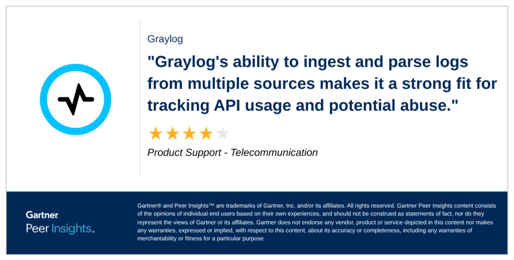 Graylog Gartner Review