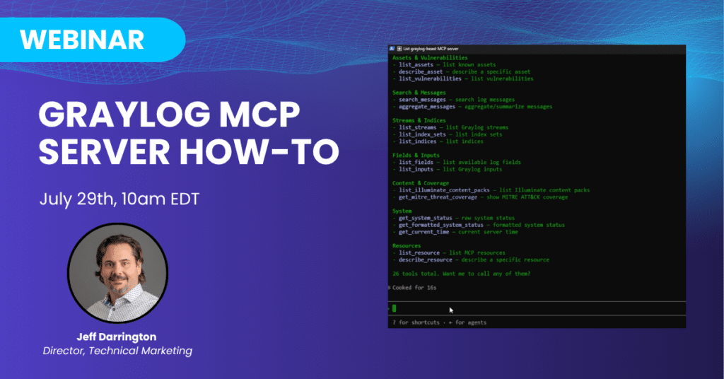 Graylog MCP Server How-To-Webinar