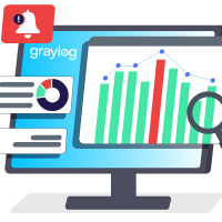 Graylog data analysis alerting risk assessment